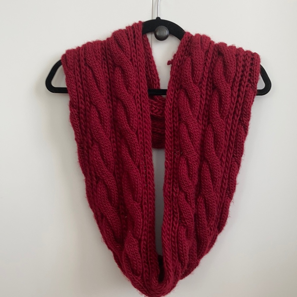Red Infinity Scarf
